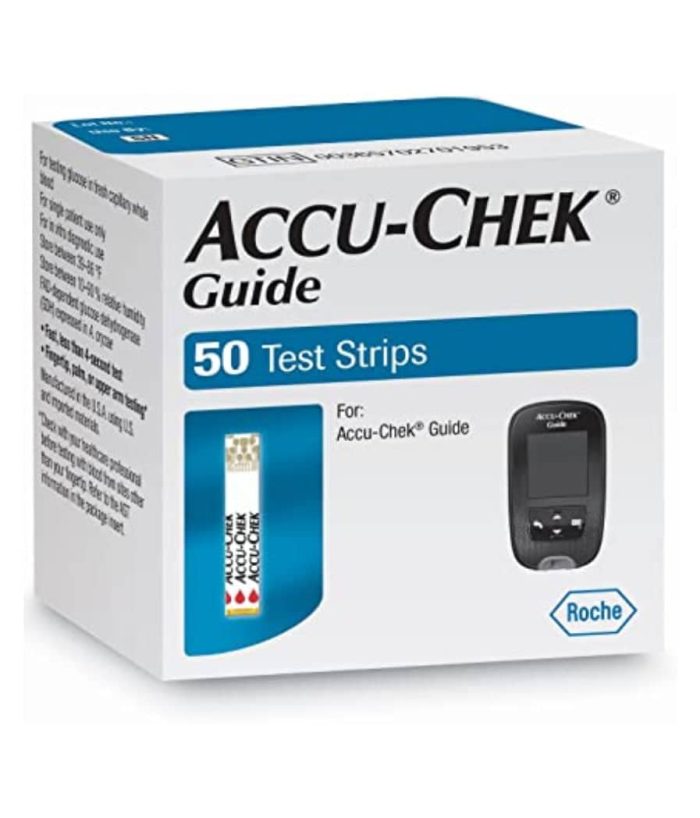 ACCU CHEK GUIDE STRIP 50S